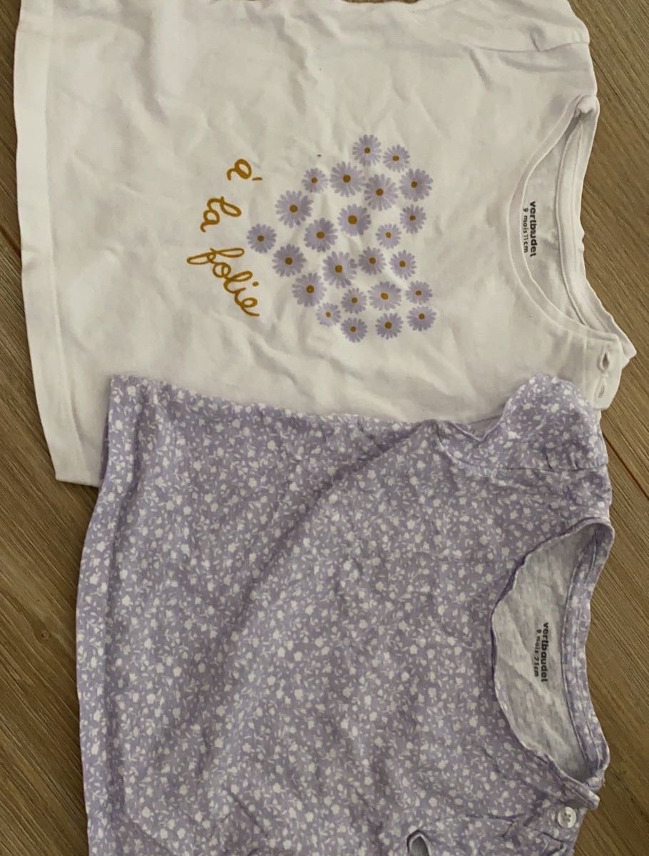 2 T-Shirts Größe 70