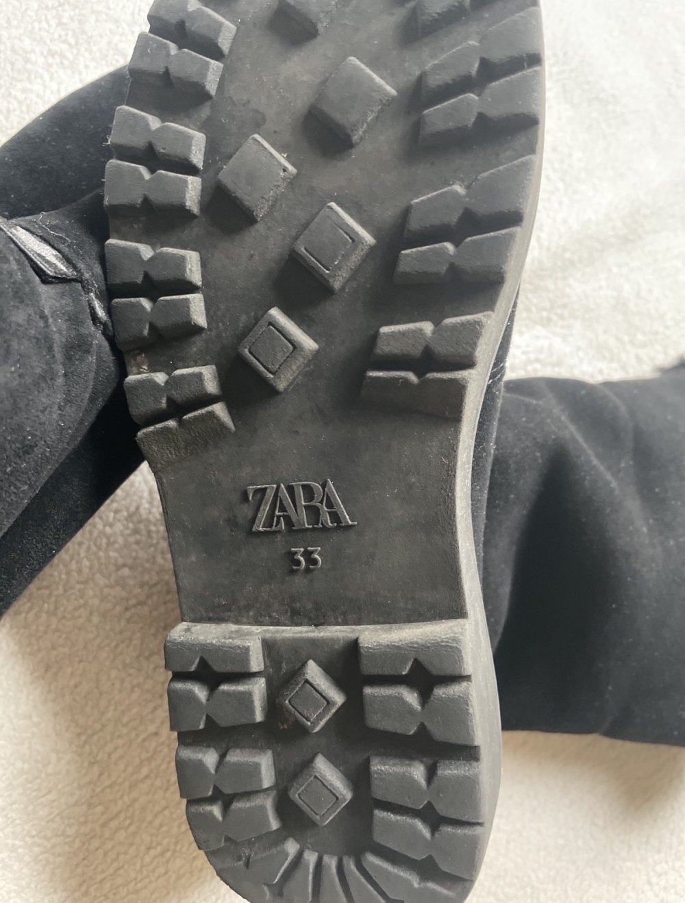 Zara Winterstiefel gefüttert, Gr. 33