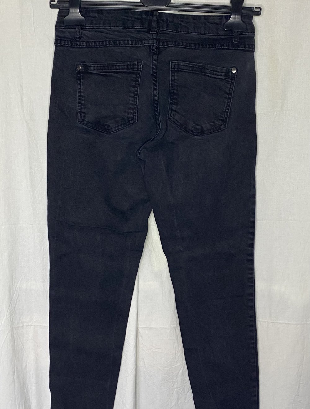 Schwarze Jeans Hose
