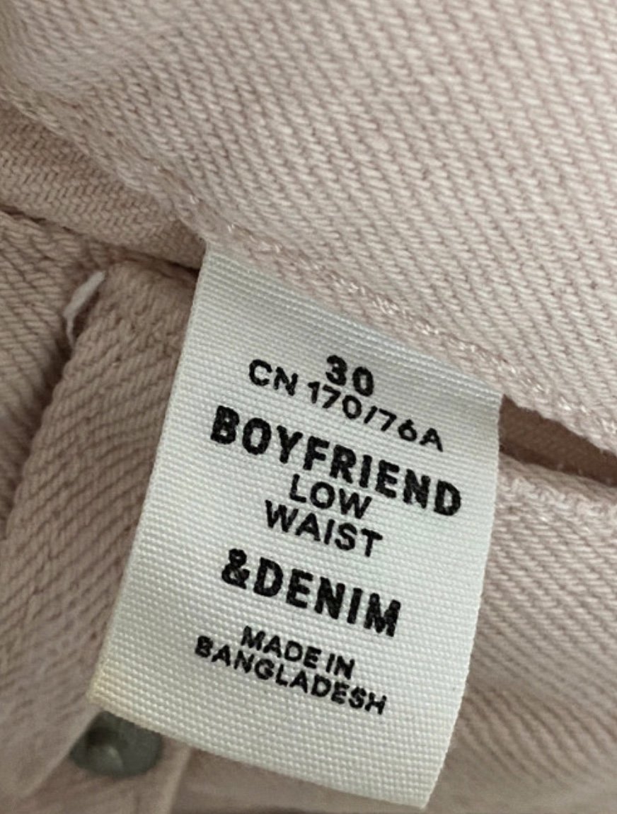 Rosa Low Waist Boyfriend Jeans Hose