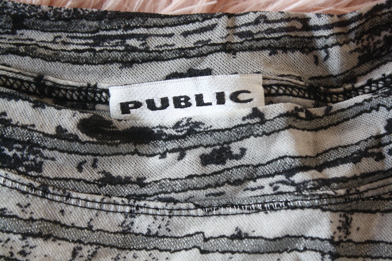Public Mesh T-Shirt Mesh Shirt Print 40 Shirt Retro