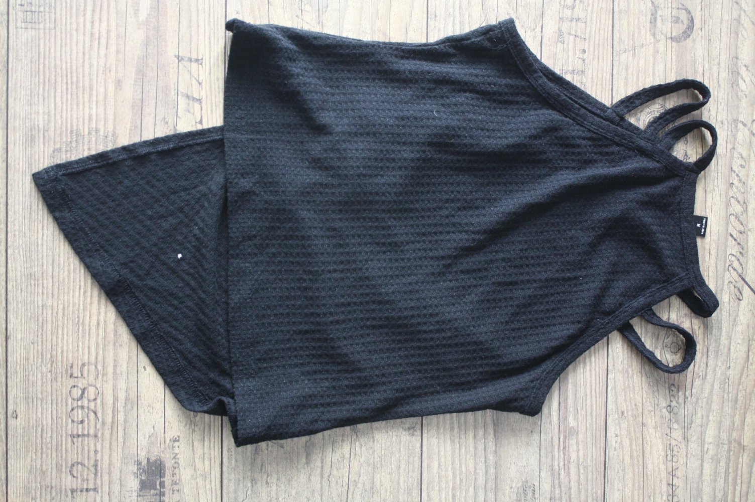 Trögertop Elfe Asymetrisch Emery Rose Zipfelshirt Zipfeltop Waffelmuster Trägertop  36 38 Zipfel 