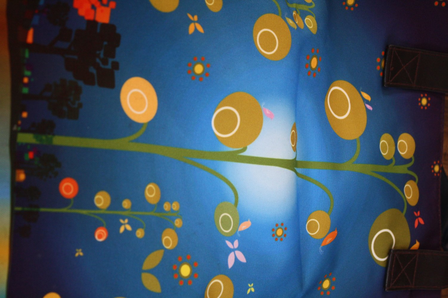 Retro Vintage Tasche A4 Beuteltasche Tragetasche Hippie Sci Fi 70s Up