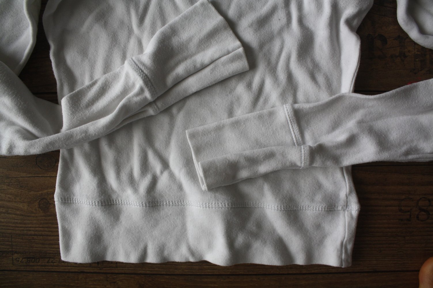 Only Langarmshirt weiss Shirt Sweatshirt XXS 32 Baumwollshirt