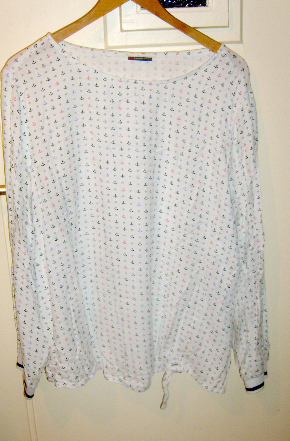 Street One maritime Schlupfbluse 46