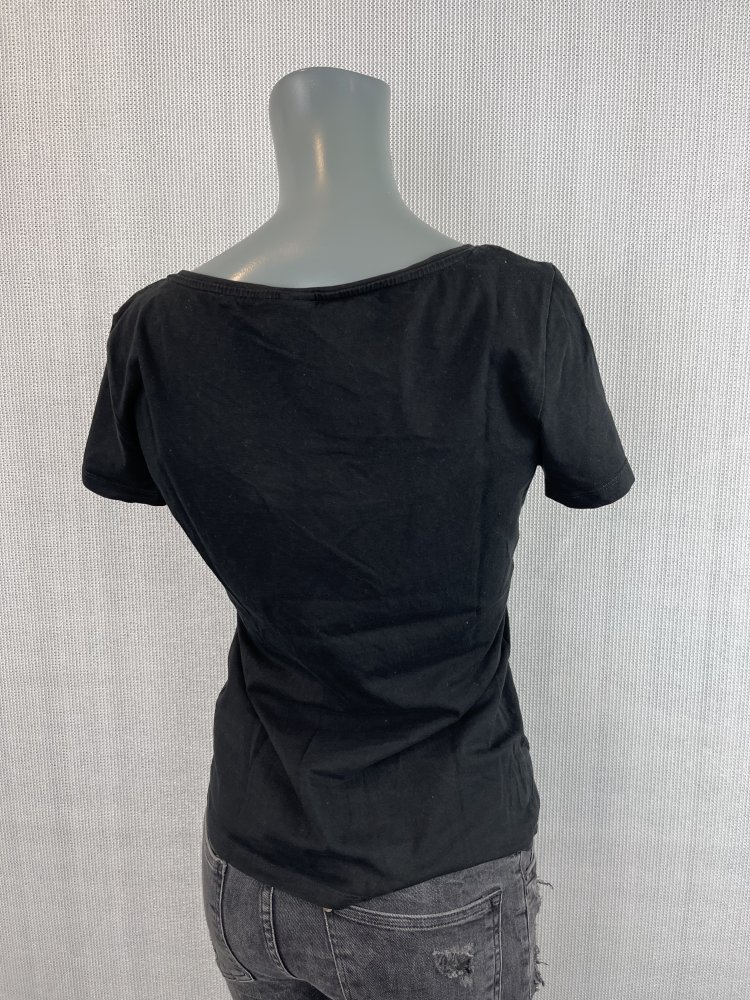 schwarzes T-Shirt von H&M - Größe 36