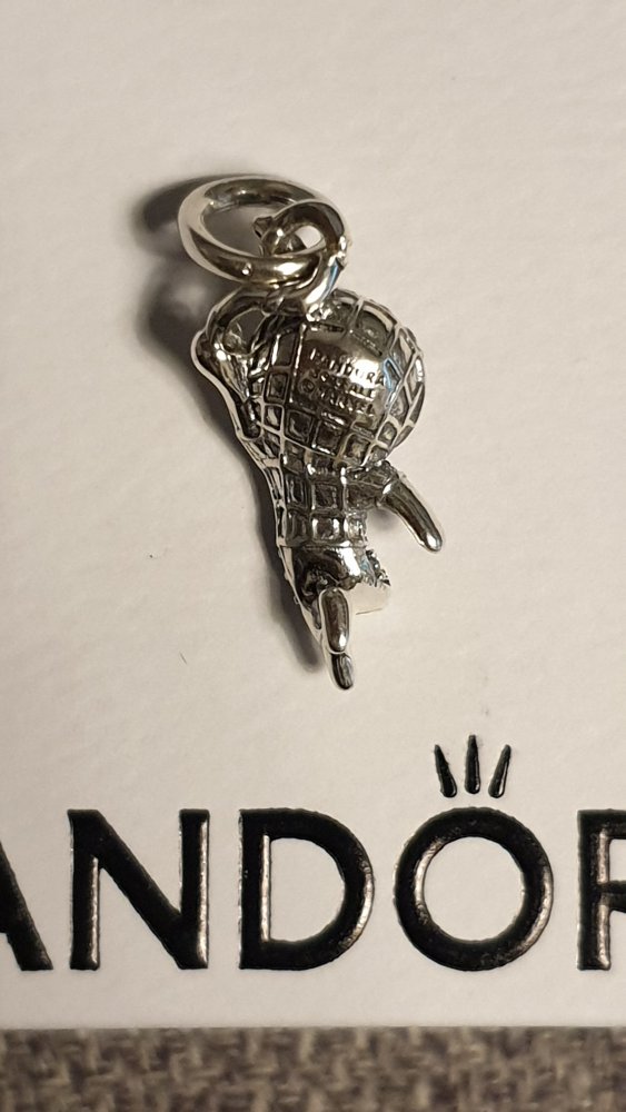 Pandora x Disney Marvel Spider-Man Pavé-Anhänger silber, Dangle Charm, original, NEUWERTIG