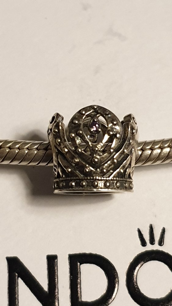 Disney x Pandora Krone von Anna / Elsa / Frozen 2, Eiskönigin, Charm, original, NEUWERTIG