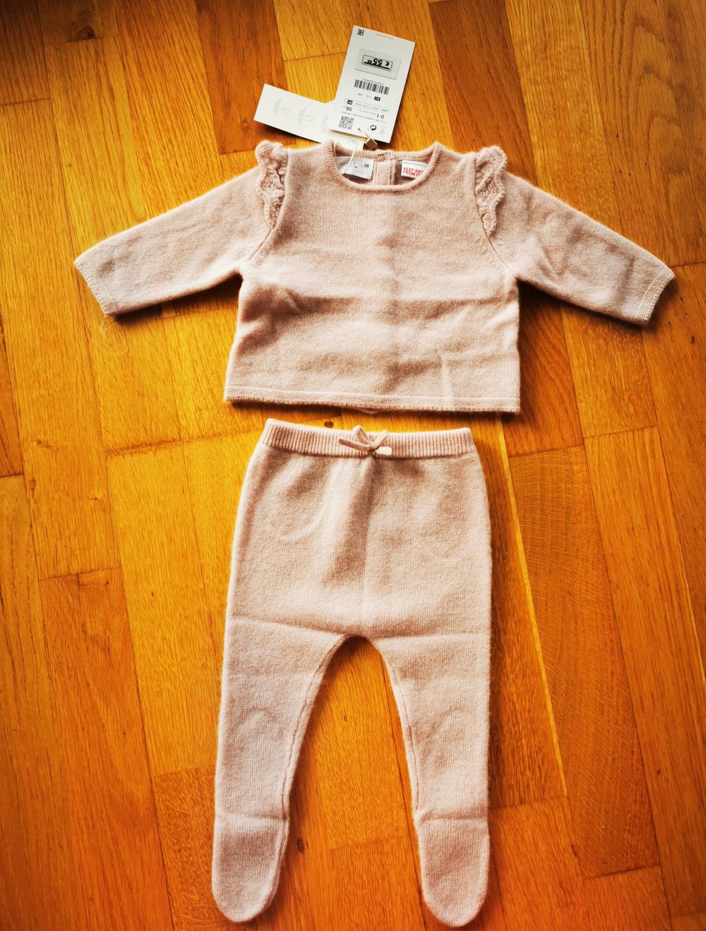 Kaschmir Set ZARA Baby 68 cm neu