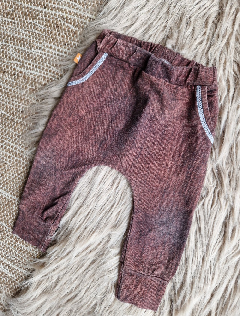 coole pumphose rostbraun 62-68 handmade