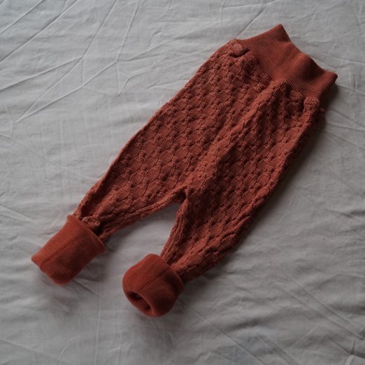 mitwachsende Wollhose Hose aus Wollstrick reine Merinowolle mit Pflanzenpigmenten gefärbt Gr. 50 56 62 evtl. auch 68 