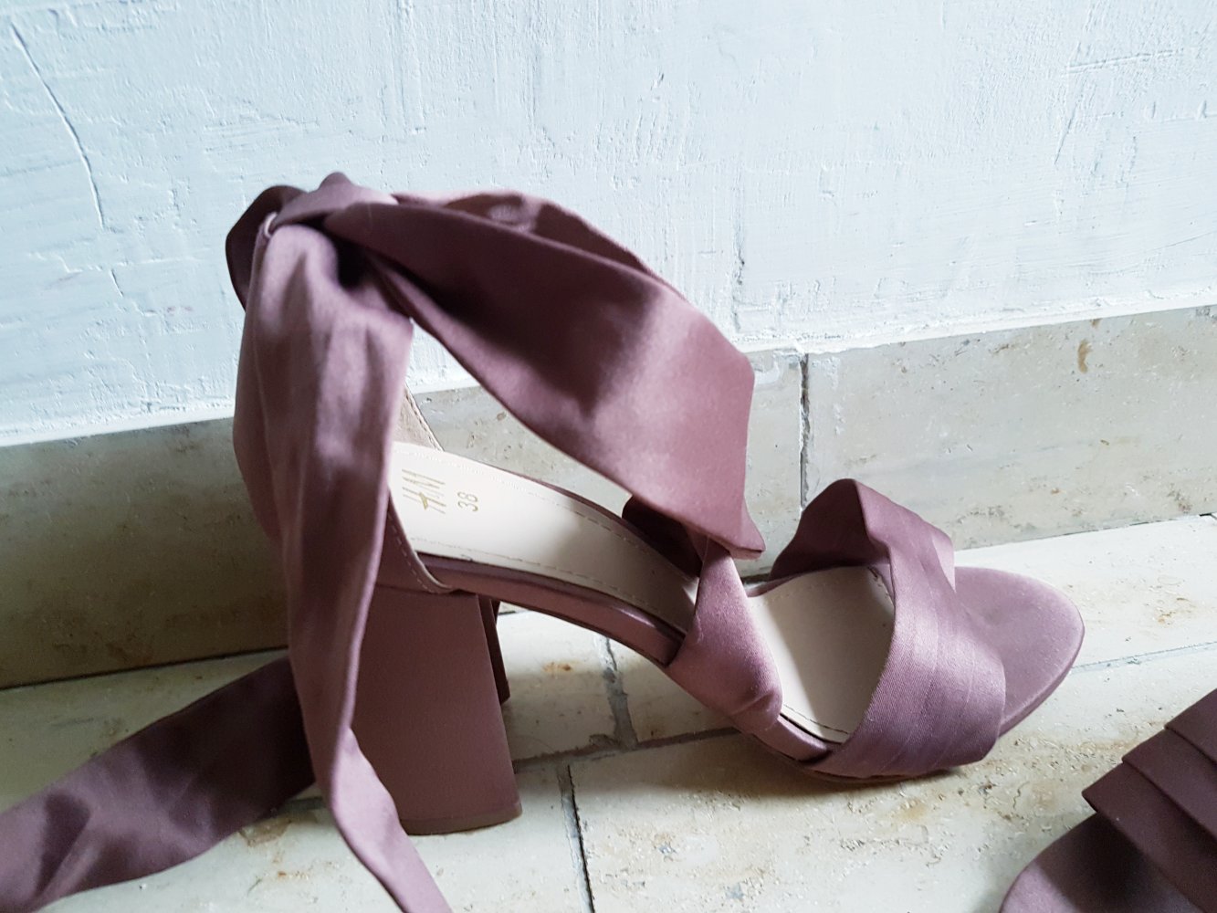 Neue lila sandaletten