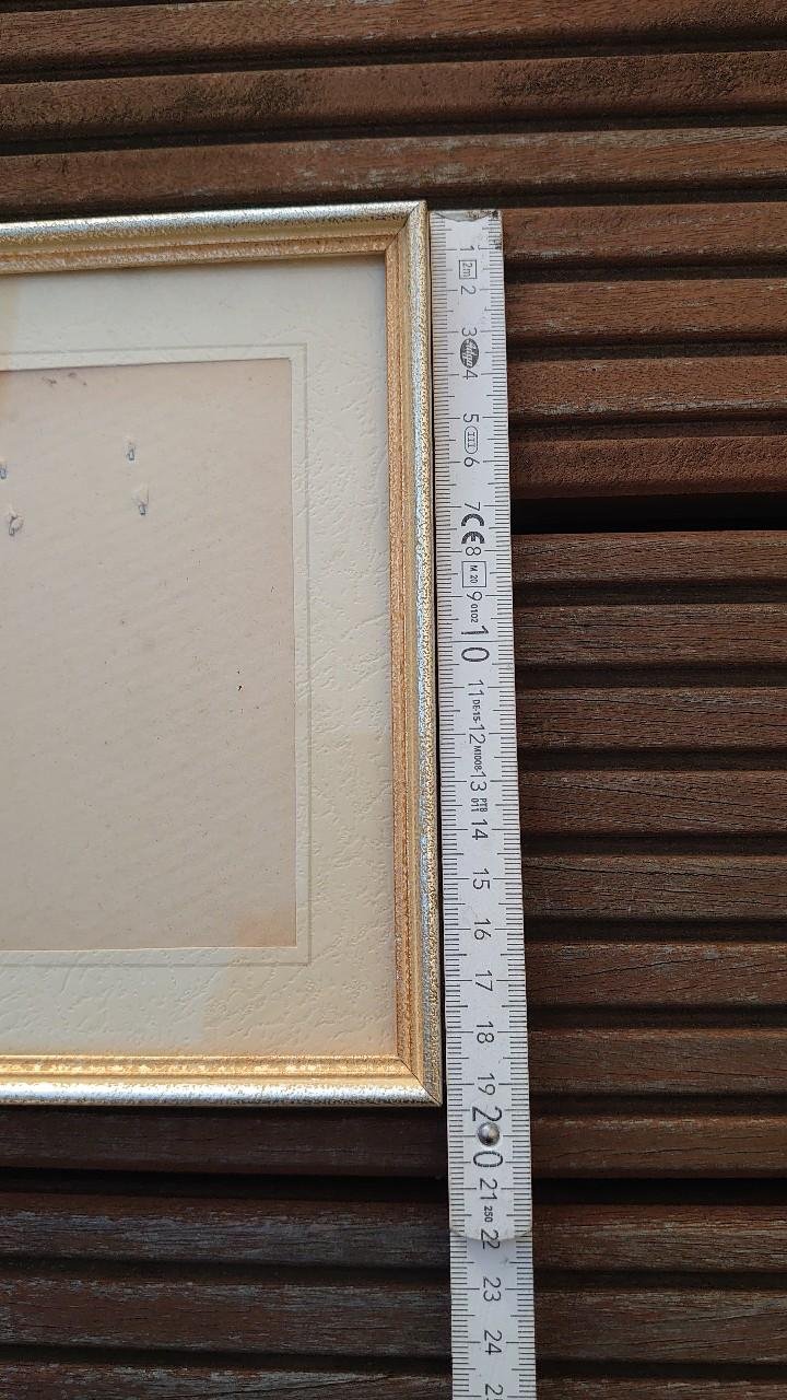 Bilderrahmen Fotorahmen Nr.17 80er / 90er Jahre original Vintage