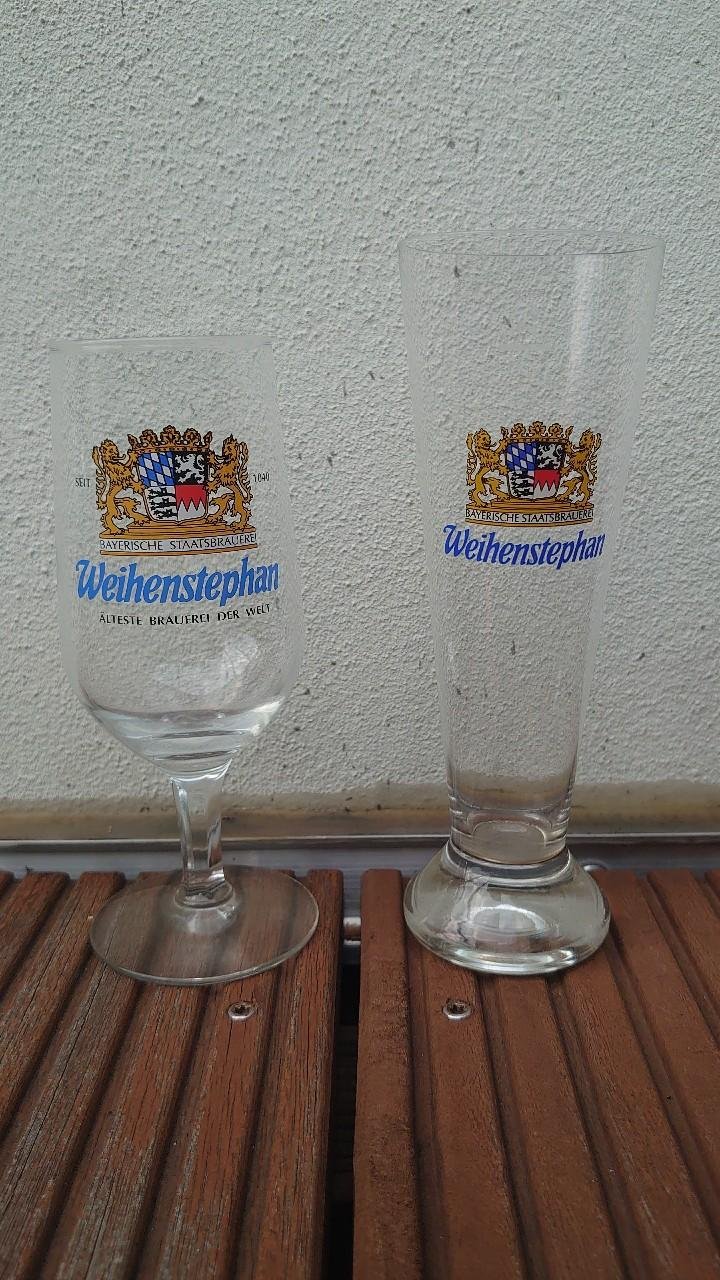 Bierglas Weihenstephan 2 Stück