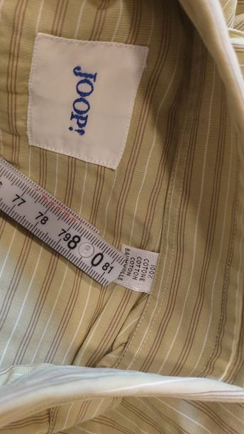 Hemd Herren Joop grün original Größe 41 16 