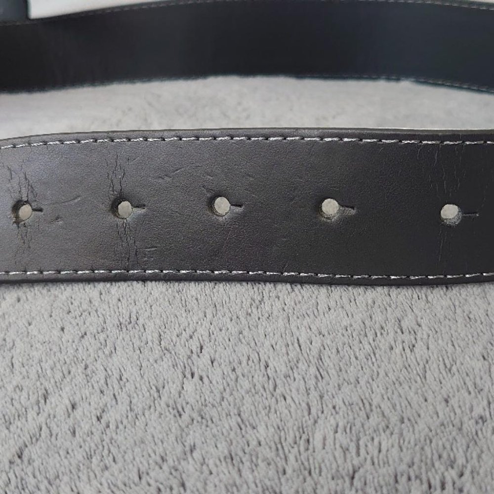 Gürtel grau silber 90er Jahre Vintage 