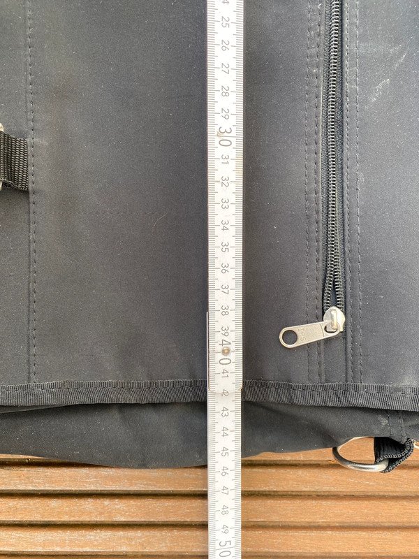 Tasche Umhängetasche Tagesspiegel schwarz 44 cm Breit x 36 cm Hoch x 8 cm Tief 