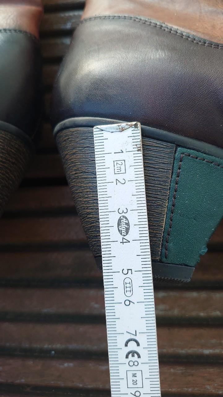 Schuhe Stiefel Vintage Größe 42 Remonte Absatz 5,5 cm 80er / 90er Jahre