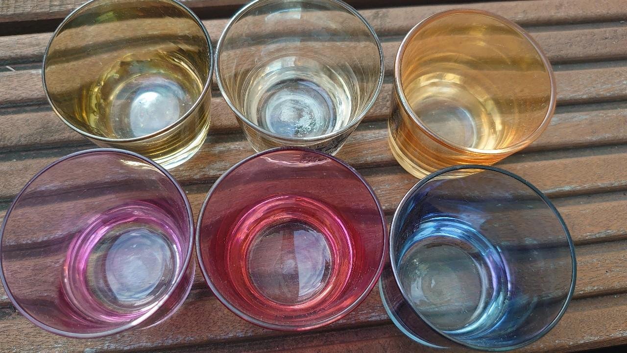Glas Gläser Likörglas Praha Vintage 6 Stück