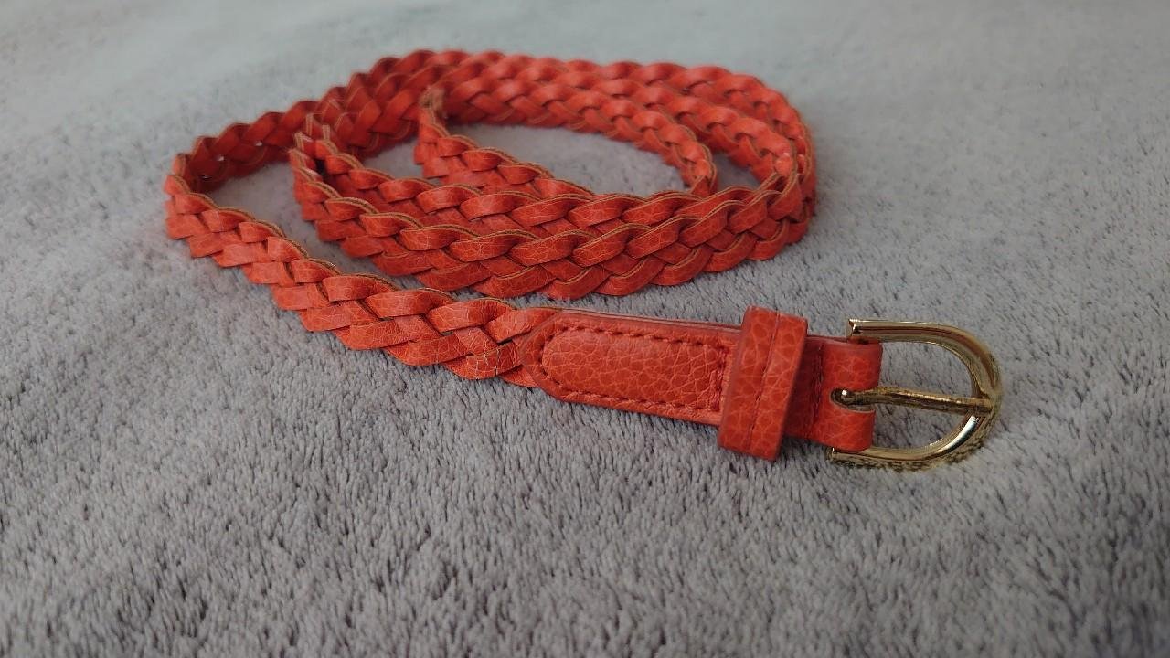 Gürtel h&m orange gold 90er Jahre Vintage