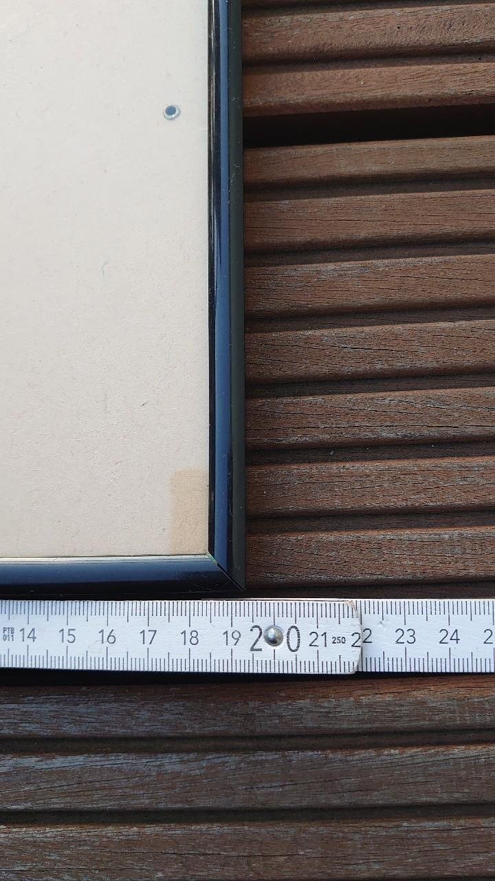 Bilderrahmen Fotorahmen Nr.1 schwarz 90er Jahre Vintage