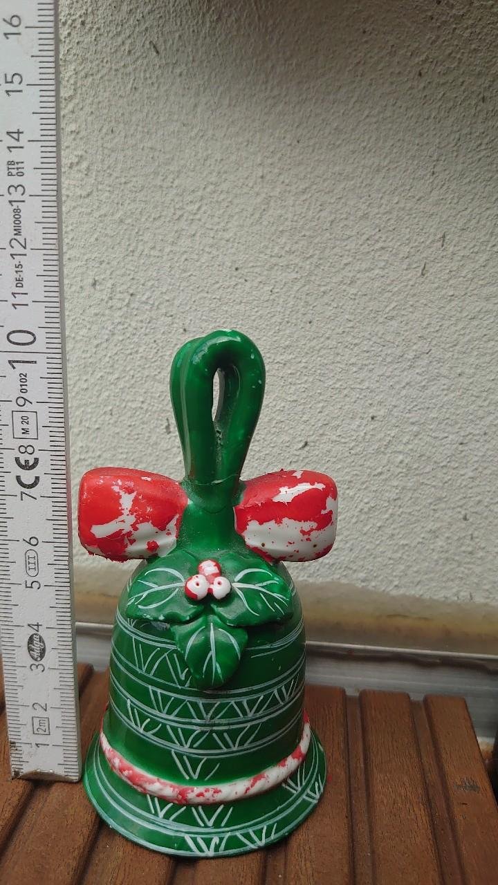 Deko Weihnachten grün rot weiß Vintage 90er Jahre