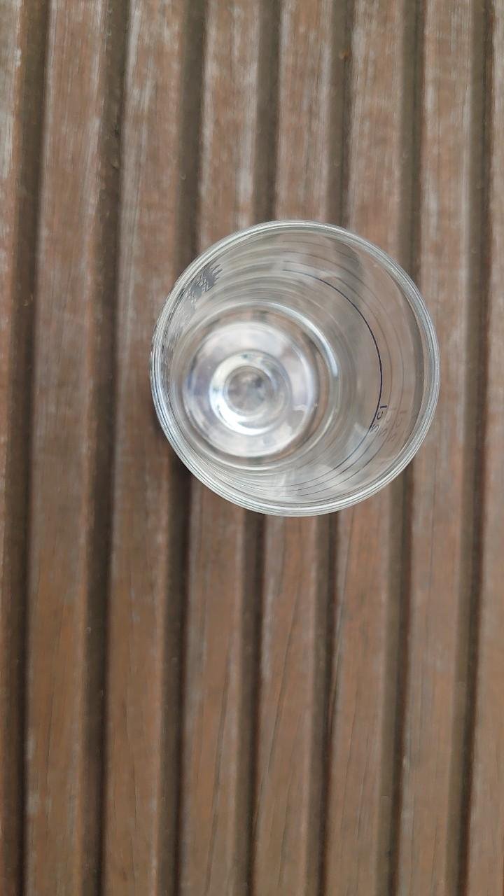 Glas Trinkglas Schnapsglas Meister Korn 1 Stück Vintage 90er Jahre