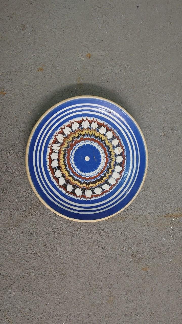 Keramik Wandteller Vintage Keramik wie Bürgel