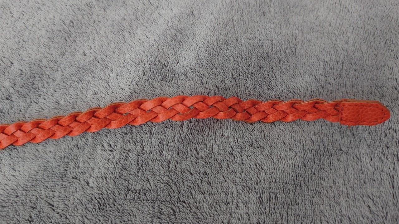 Gürtel h&m orange gold 90er Jahre Vintage