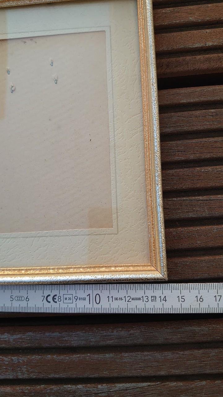 Bilderrahmen Fotorahmen Nr.17 80er / 90er Jahre original Vintage