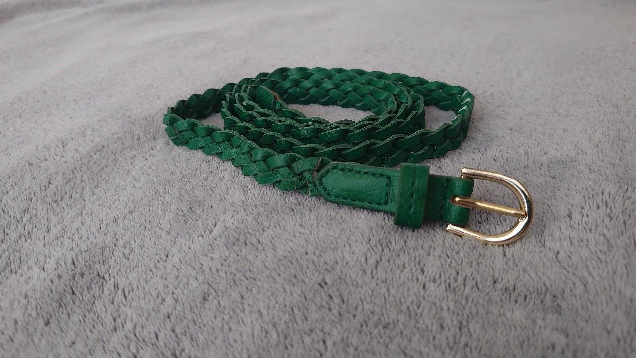 Gürtel h&m grün gold 90er Jahre Vintage