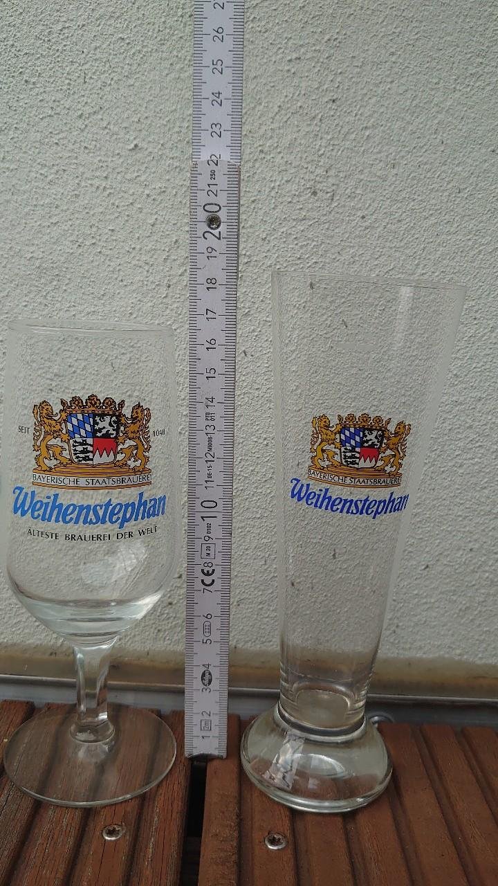 Bierglas Weihenstephan 2 Stück