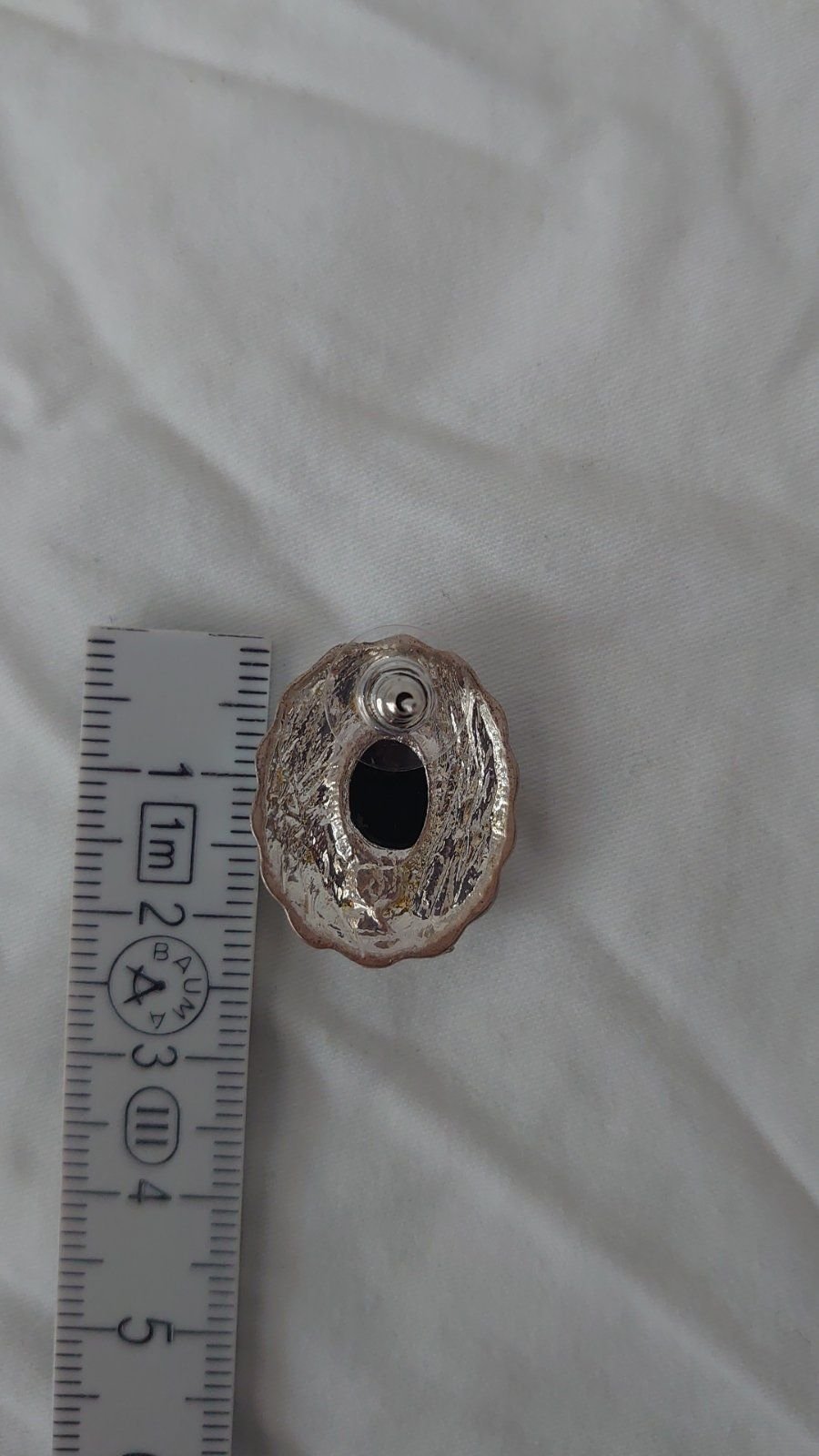 Ohrrringe Ohrstecker glitzer silber grau Fashion Jewelry neu 