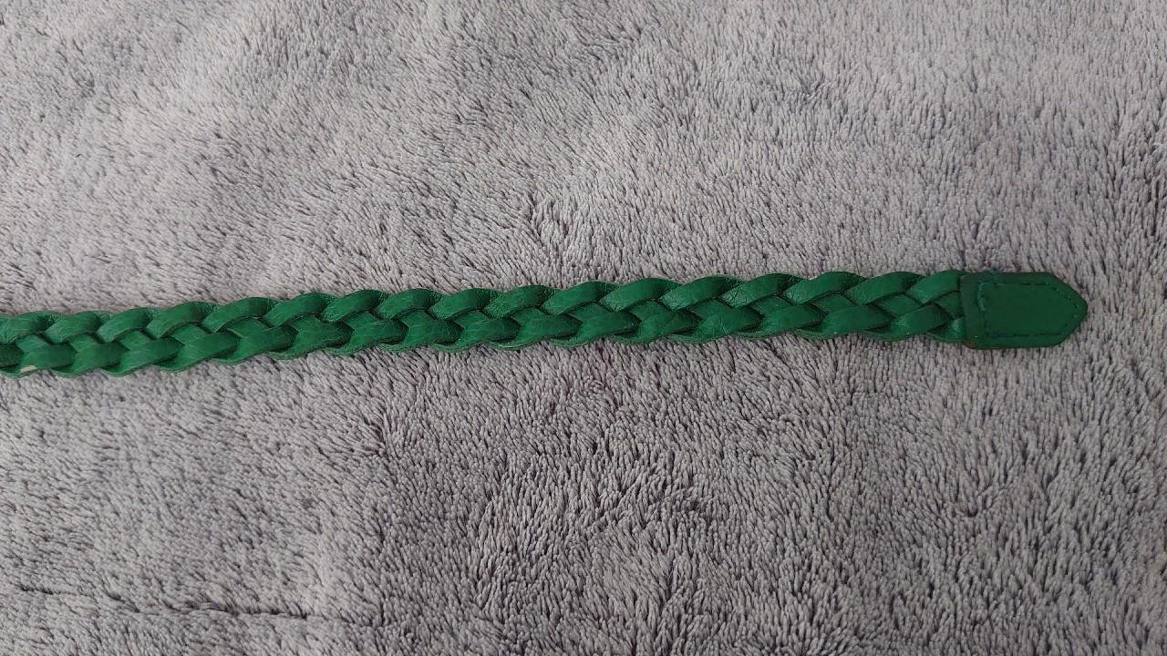 Gürtel h&m grün gold 90er Jahre Vintage