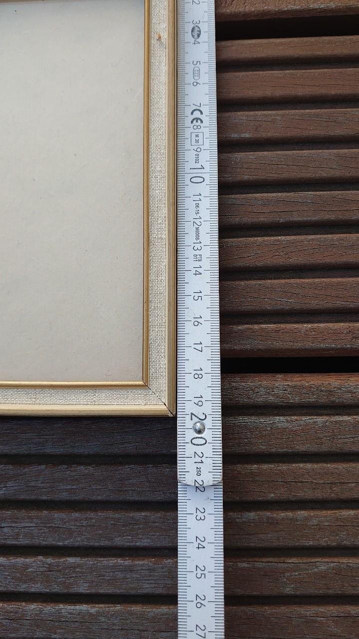 Bilderrahmen Fotorahmen Nr.6 80er / 90er Jahre original Vintage