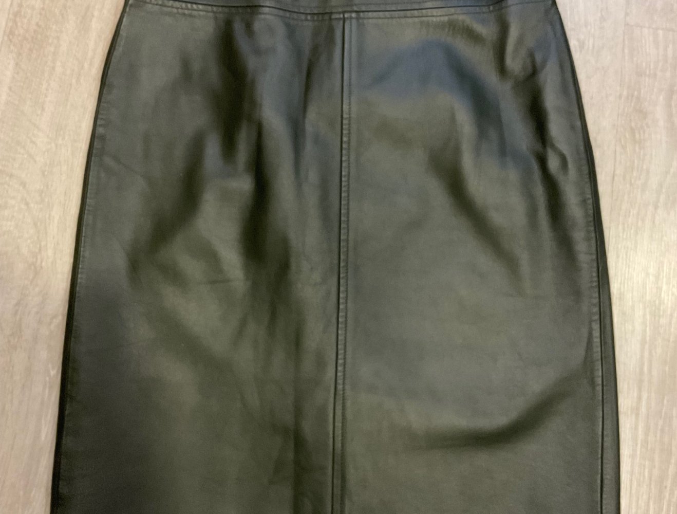 Damen Rock Echt Leder Gr.34/36