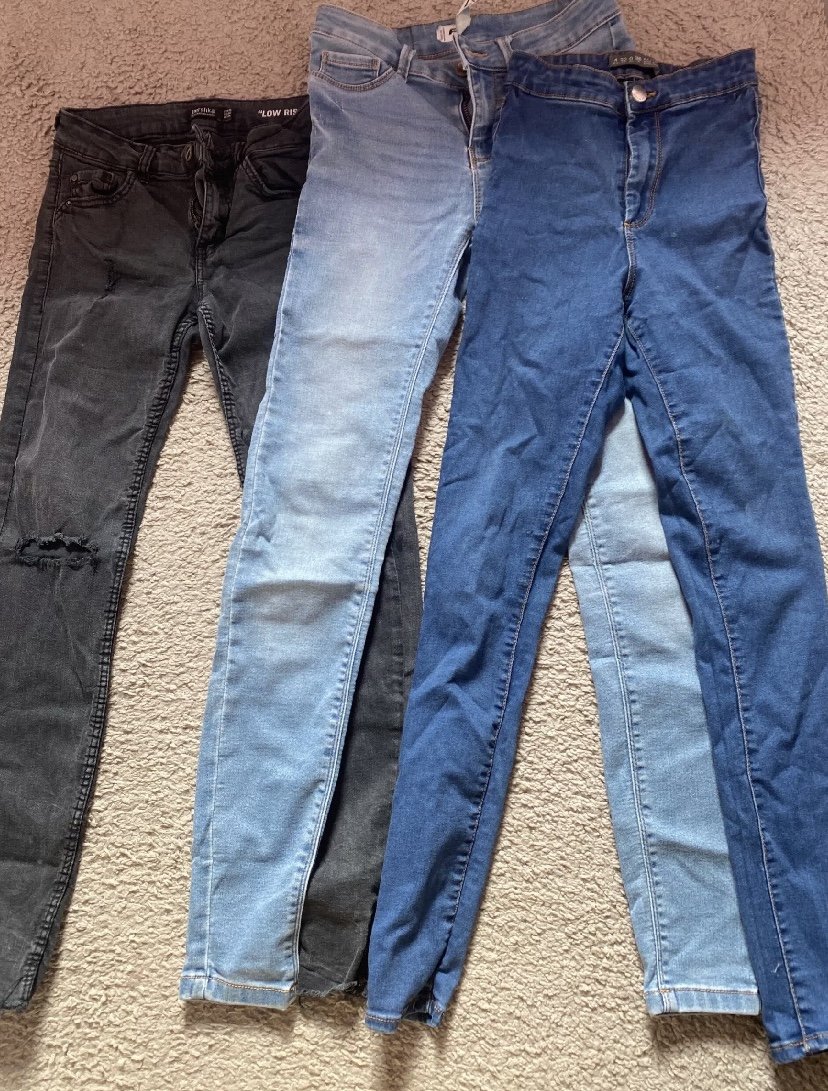 3er Pack skinny jeans