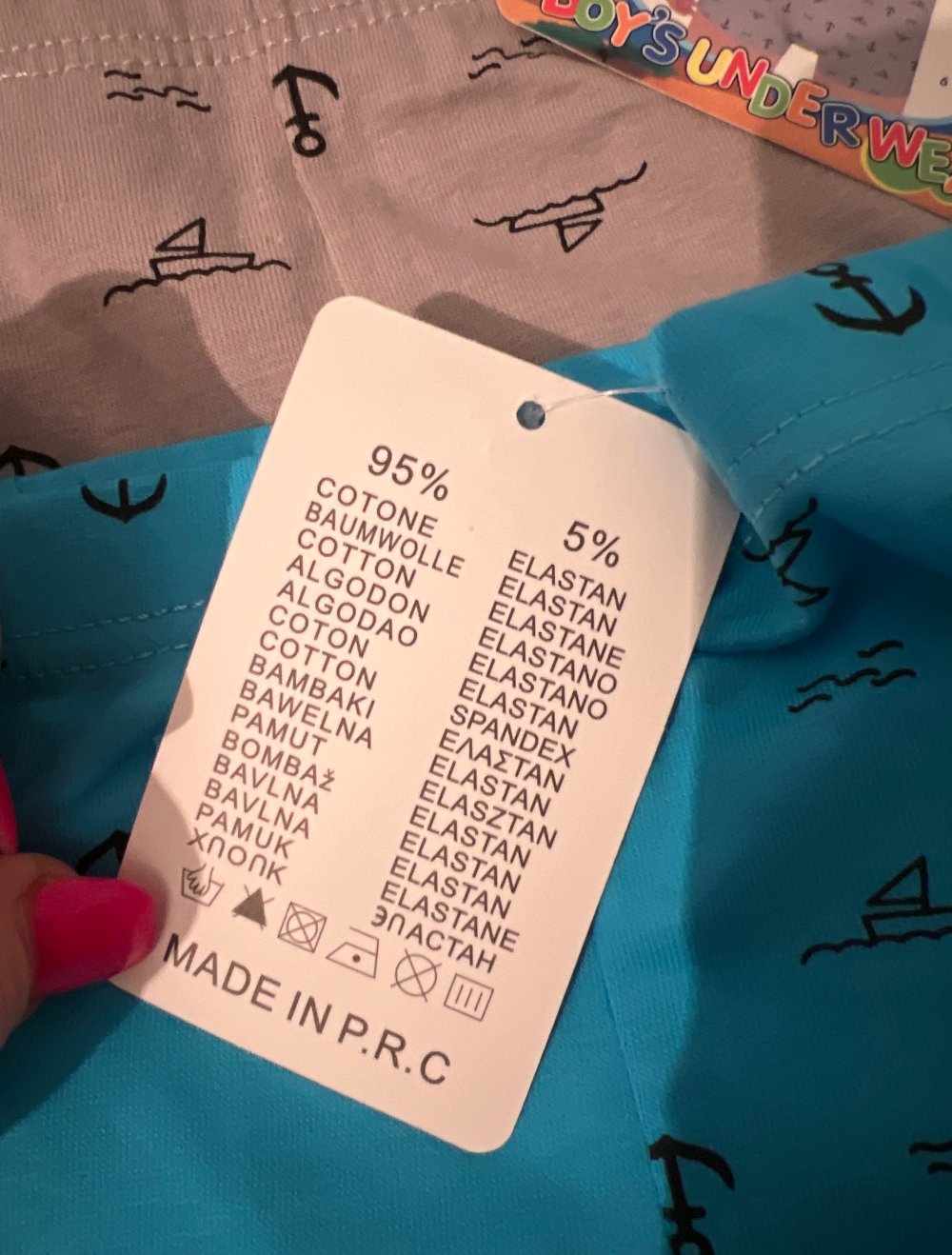 kinder Boxershorts set