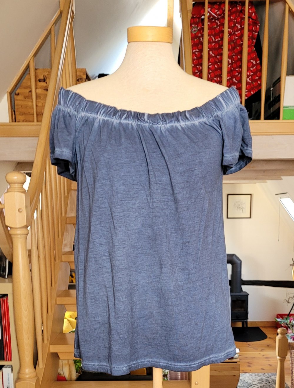 Off Shoulder Shirt Raffungen Could Shoulder