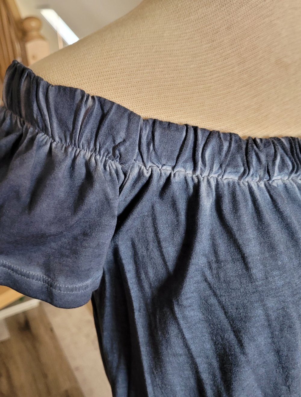 Off Shoulder Shirt Raffungen Could Shoulder