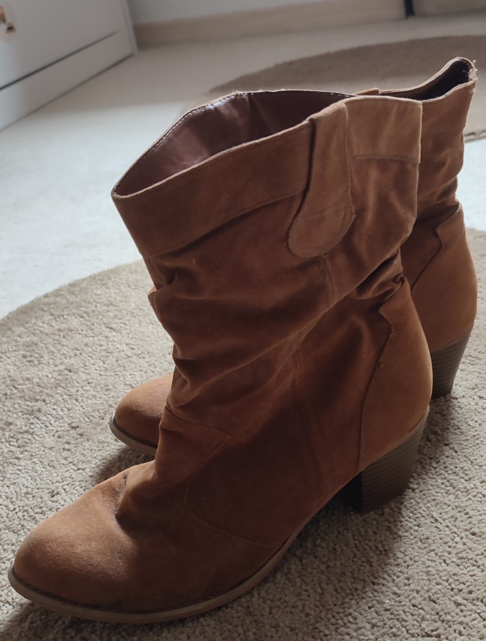 schöne Cowboy Stiefelletten Gr. 40