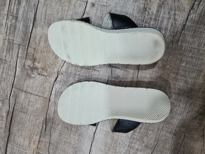 Schuhe Pantoletten Gr. 38 Walk X Comfort schwarz neu breite Verstellbar 