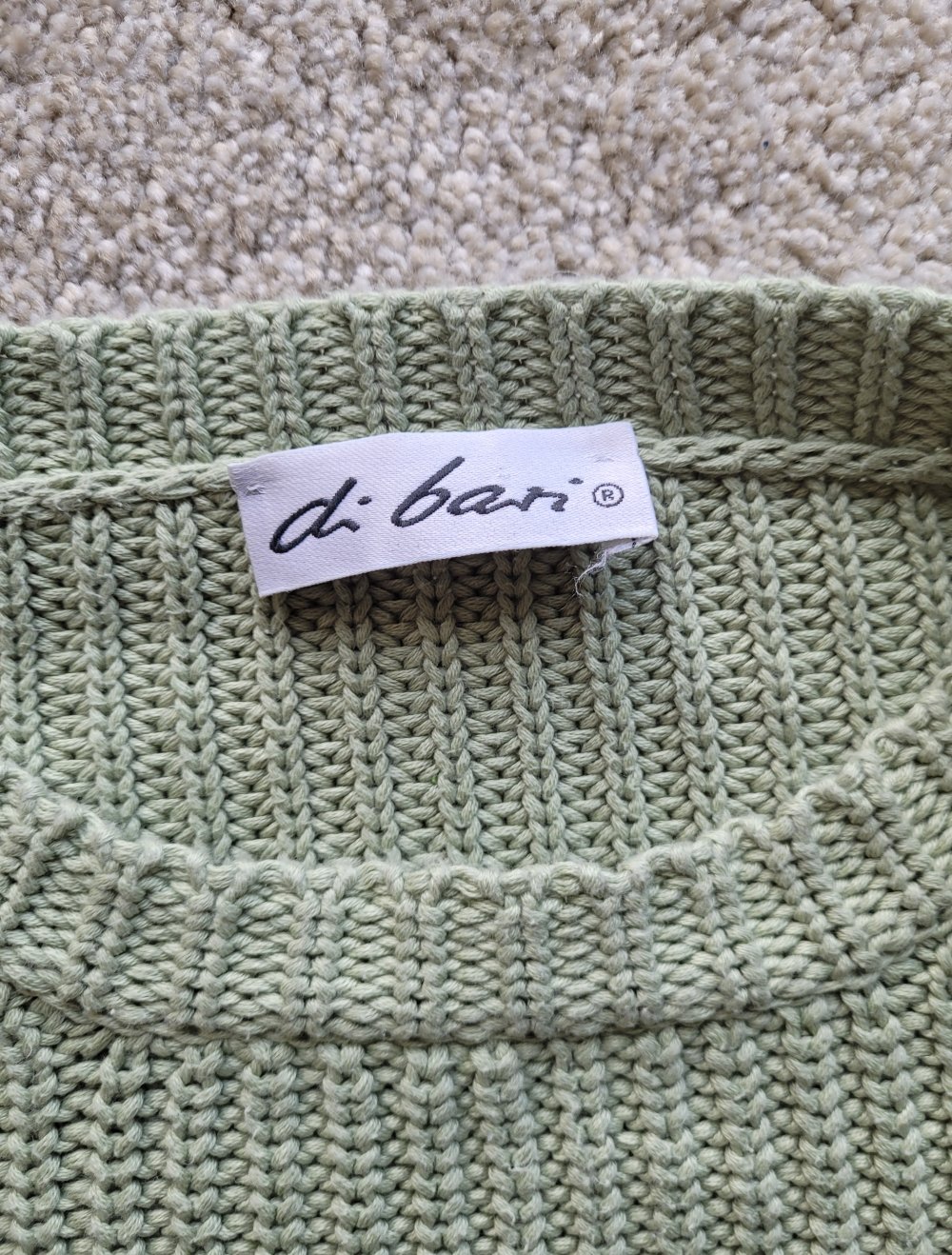 Vintage Strickpulli grün