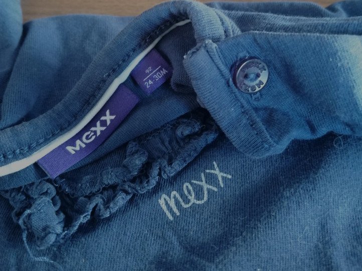 Dunkelblaues Shirt von mexx - Gr. 92