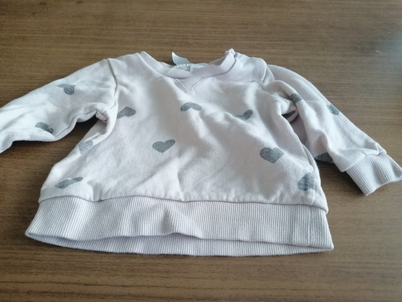 Rosa Sweatshirt von H&M - Gr. 56