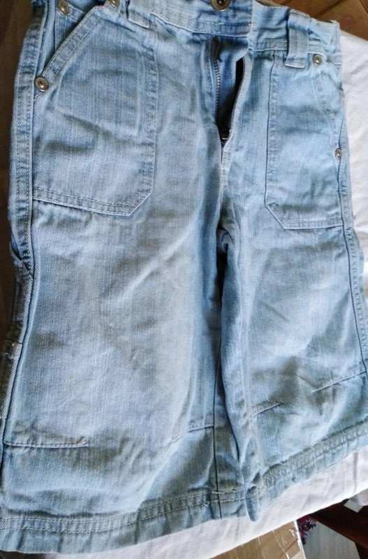 Jeans - Caprihose - Gr. 128 - Pocopiano