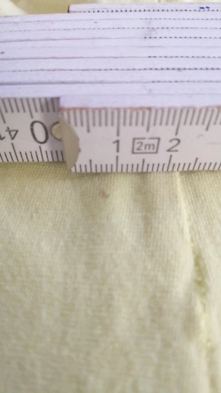 Hellgelbe Leggings - Gr. 122/128