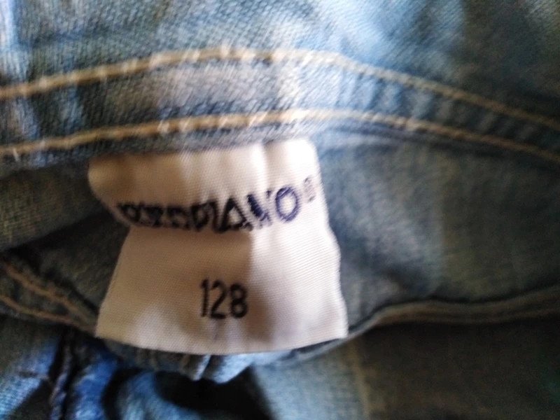 Jeans - Caprihose - Gr. 128 - Pocopiano