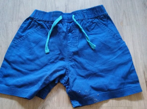 Blaue Shorts - Gr. 98/104 - lupilu