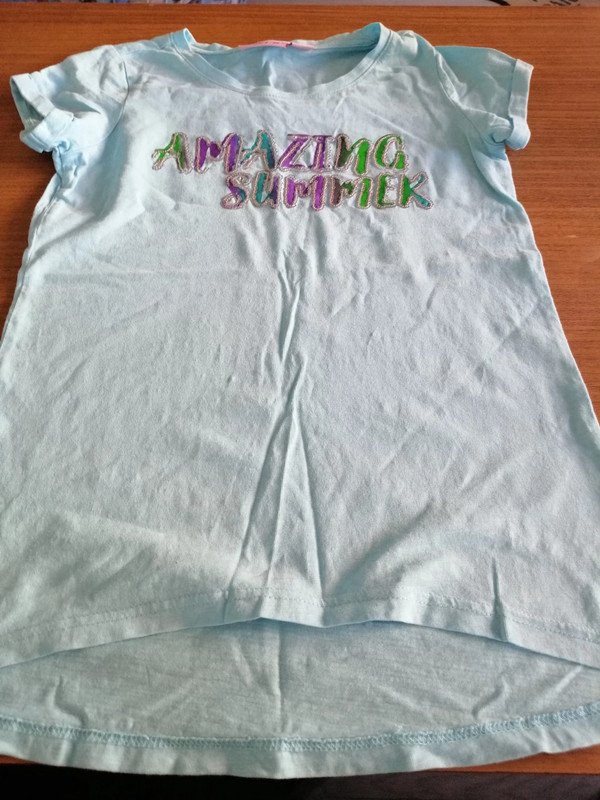 Hellblaues Shirt - Gr. 128 - alive
